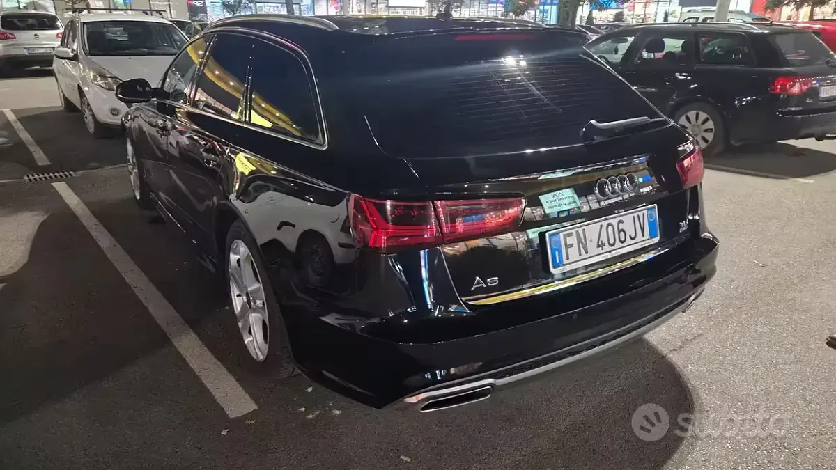 Usata Audi A6 190 CV (139 kW) 2018 Nero Station wagon
