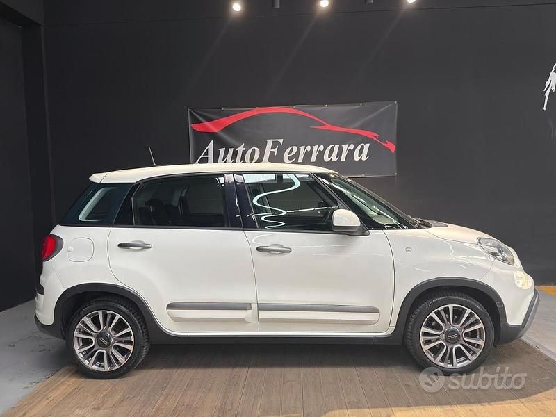 Usata Fiat 500L Cross 95 CV (69 kW) 2018 Bianco Monovolume