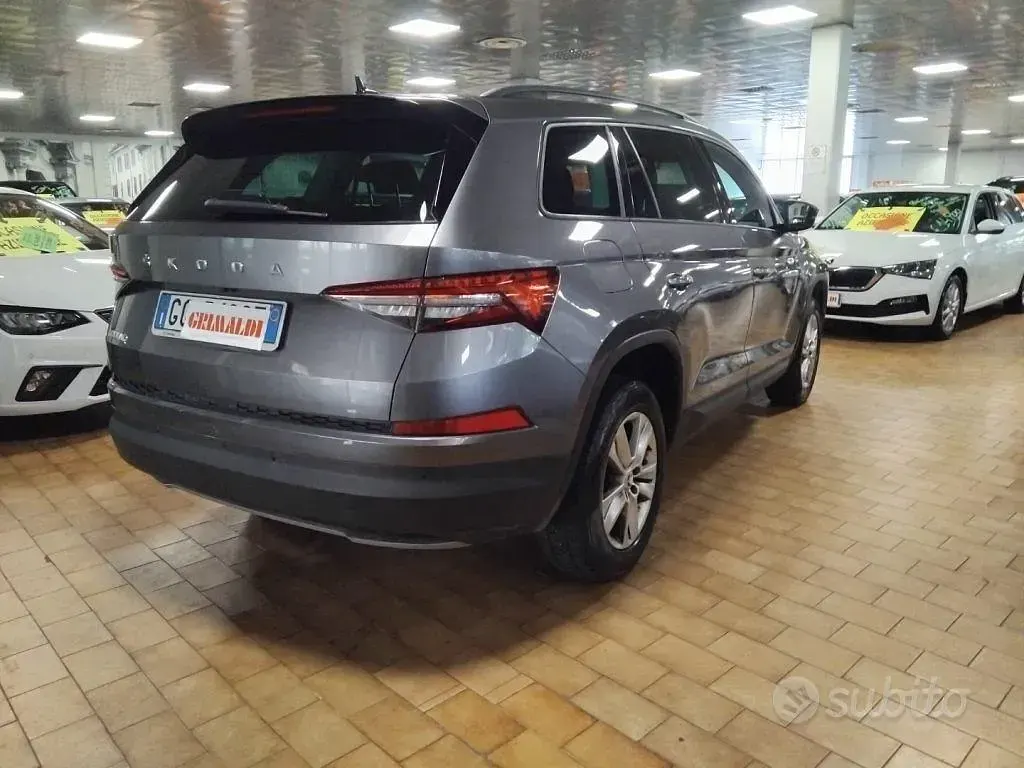 Usata Skoda Kodiaq Executive 150 CV (110 kW) 2022 Grigio grafite / metallizzato SUV