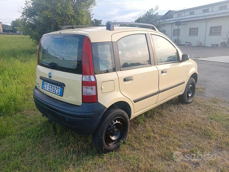 Usata Fiat Panda 4x4 60 CV (44 kW) 2005 Giallo Utilitaria