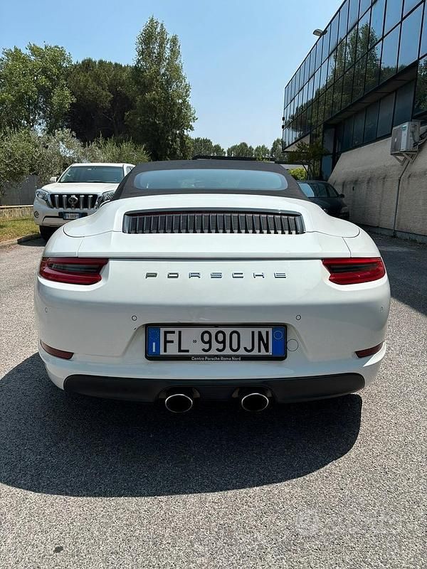 Usata Porsche 911 320 CV (235 kW) 2016 Bianco Cabrio