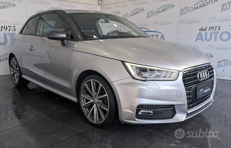 Usata Audi A1 Admired 90 CV (66 kW) 2018 Grigio daytona Berlina