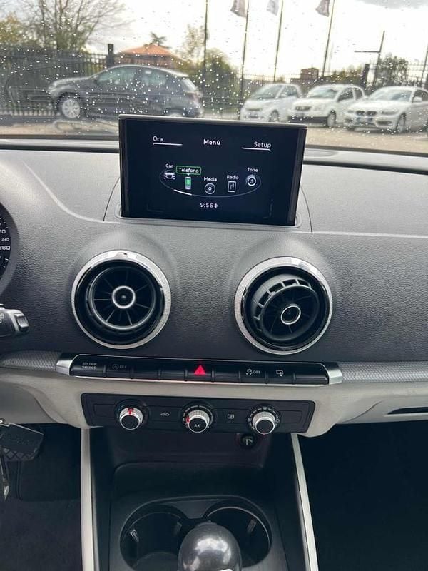 Usata Audi A3 Attraction 150 CV (110 kW) 2014 Nero