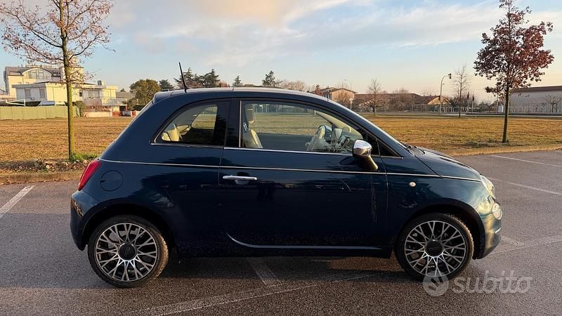 Usata Fiat 500 Collezione 69 CV (50 kW) 2019 Blu Utilitaria