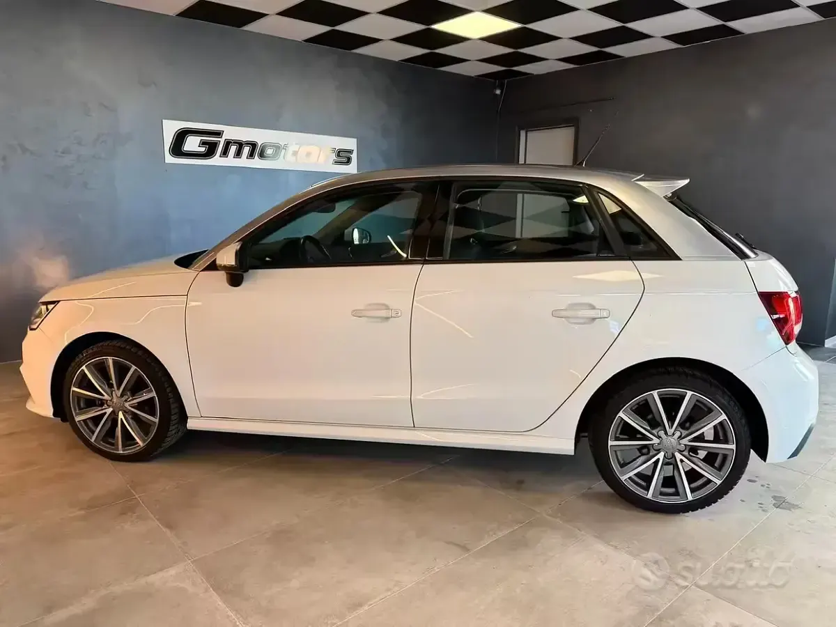 Usata Audi A1 Sport 82 CV (60 kW) 2018 Bianco Berlina