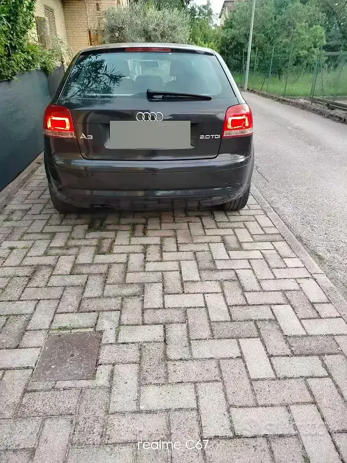 Usata Audi A3 140 CV (102 kW) 2005 Nero Utilitaria