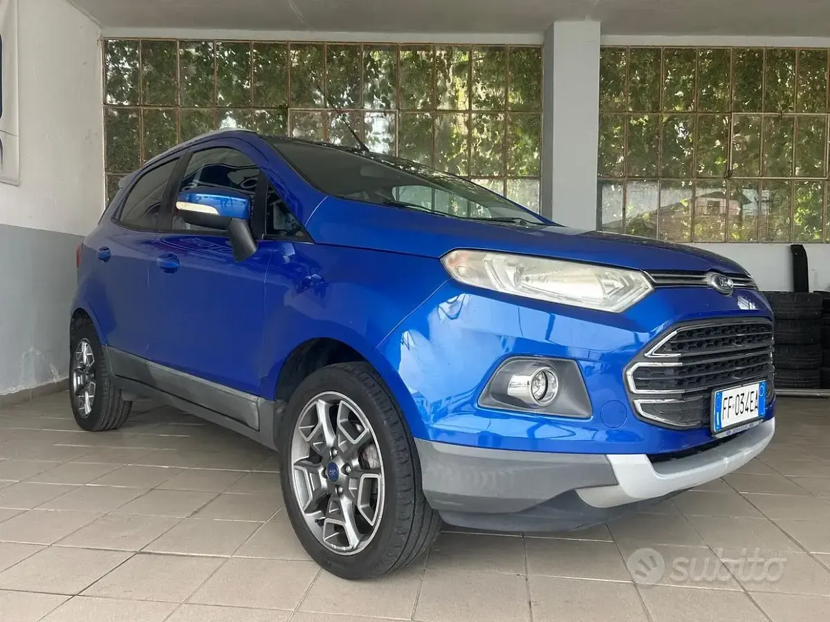 Usata Ford Ecosport Titanium 95 CV (69 kW) 2016 Bluazzurro SUV