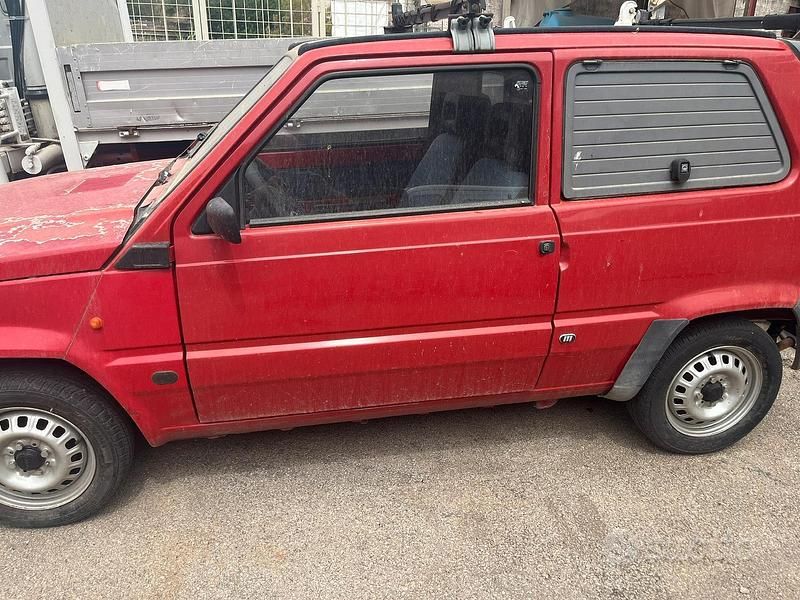 Usata Fiat Panda 54 CV (39 kW) 2002 Rosso Utilitaria