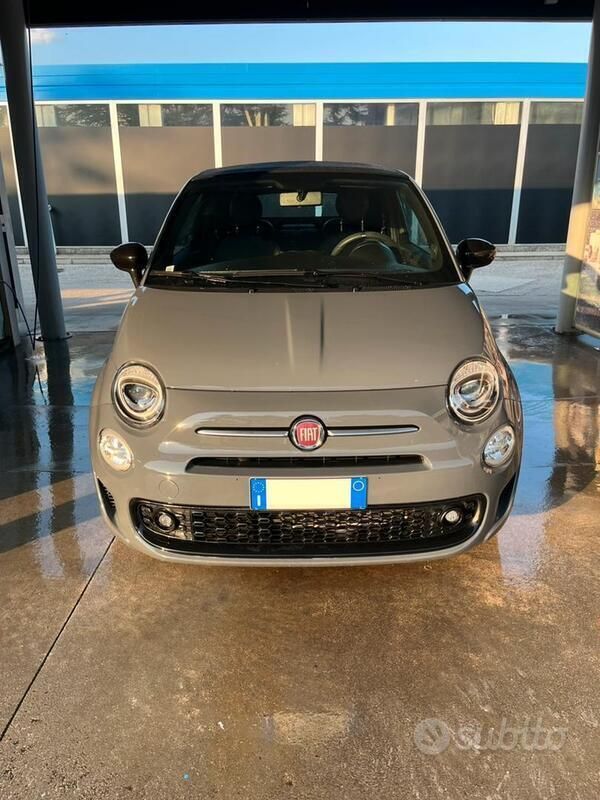Usata Fiat 500C Connect 70 CV (51 kW) 2022 Grigio Cabrio