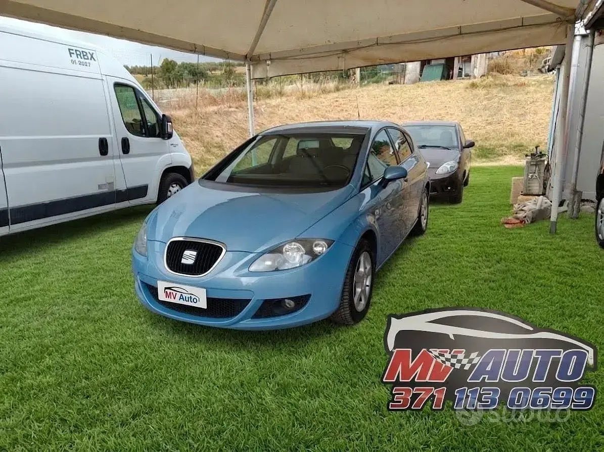 Usata Seat Leon 110 CV (80 kW) 2005 Bluazzurro Utilitaria