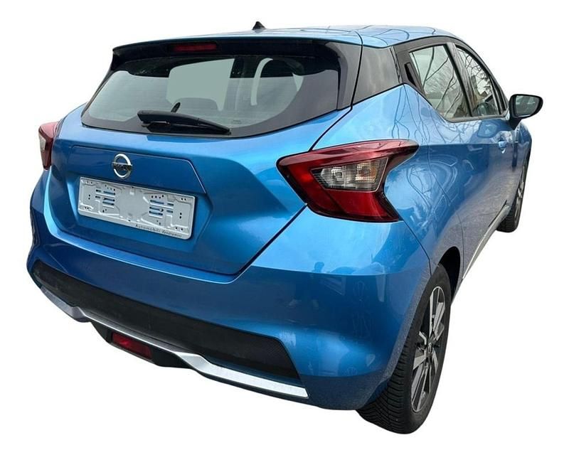 Usata Nissan Micra Acenta 73 CV (53 kW) 2017 Blu Utilitaria