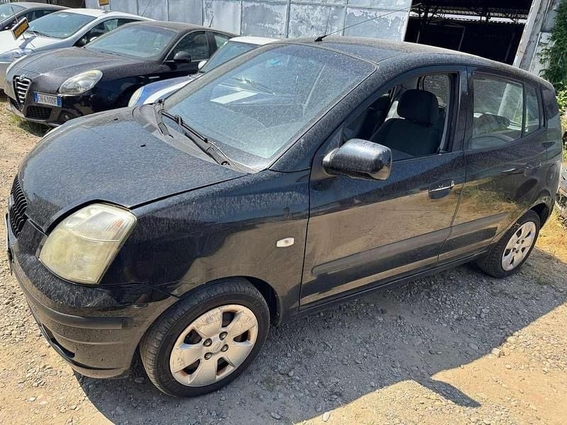 Usata Kia Picanto LX 60 CV (44 kW) 2008 Nero Utilitaria