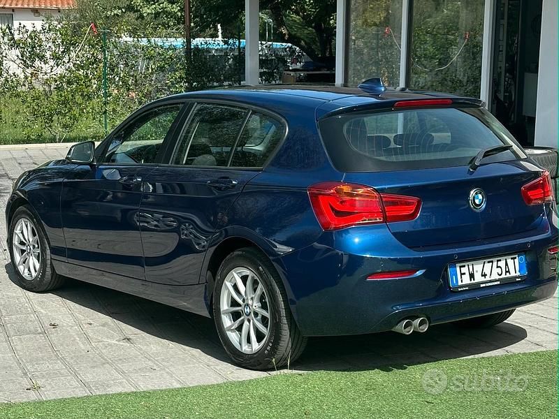 Usata BMW 120 Comfort Edition 190 CV (139 kW) 2019 Blu Utilitaria