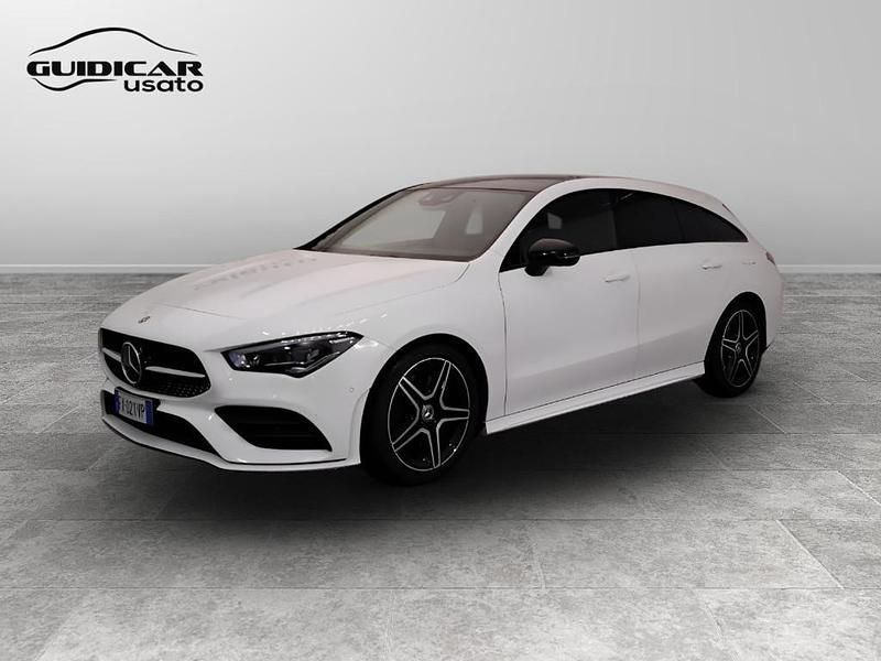 Usata Mercedes CLA200 Premium 150 CV (110 kW) 2019 Bianco Coupé