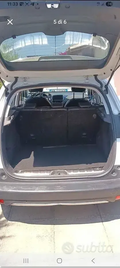Usata Peugeot 2008 82 CV (60 kW) 2015 Bianco SUV