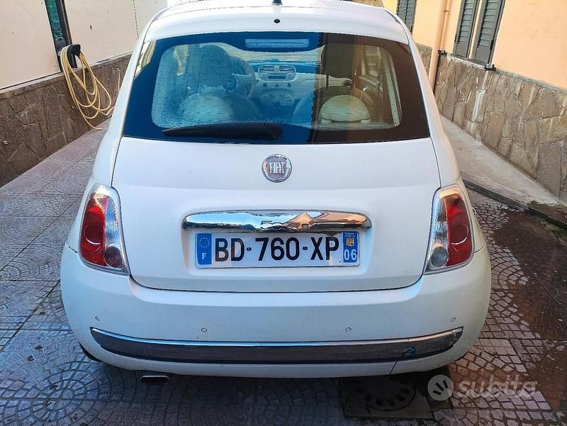 Usata Fiat 500 2010 Bianco Utilitaria
