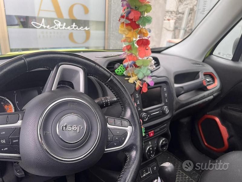 Usata Jeep Renegade 140 CV (102 kW) 2017 Verde SUV