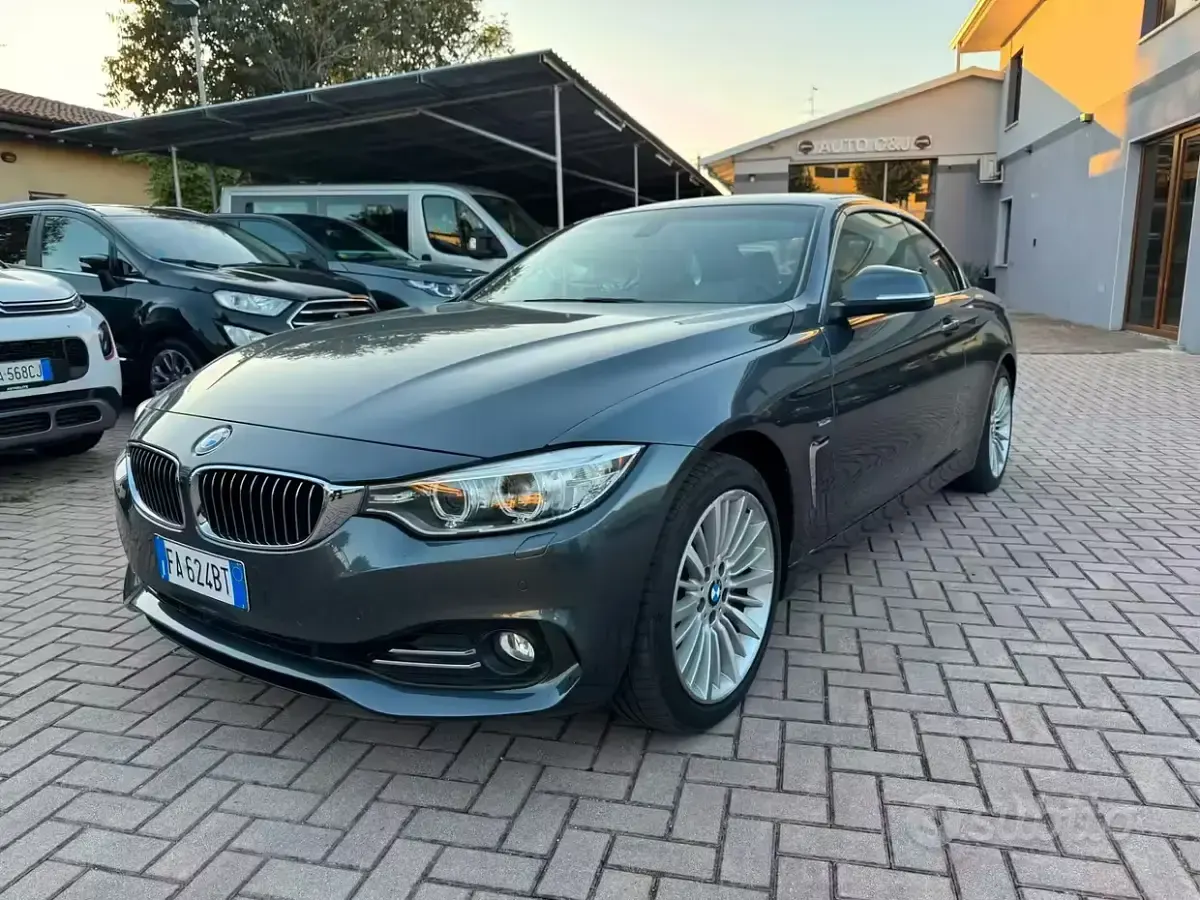 Usata BMW 435 Luxury Line 313 CV (230 kW) 2015 Grigio Cabrio