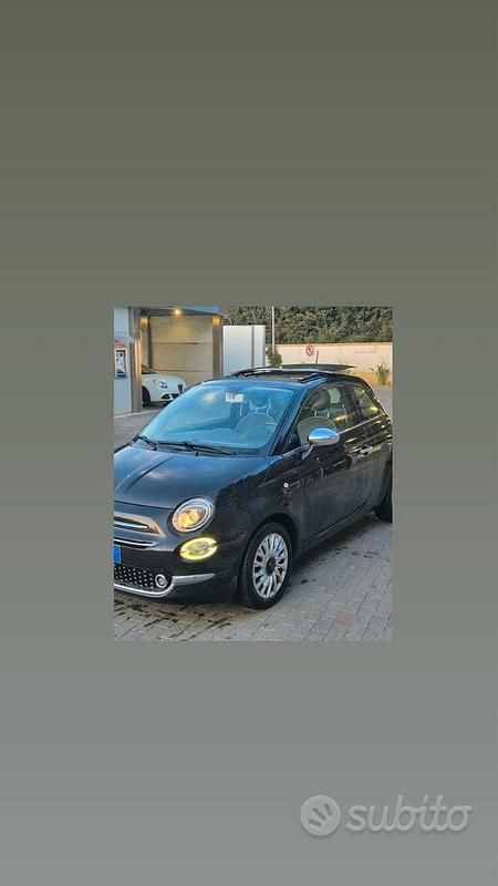 Usata Fiat 500 2017 Nero Berlina