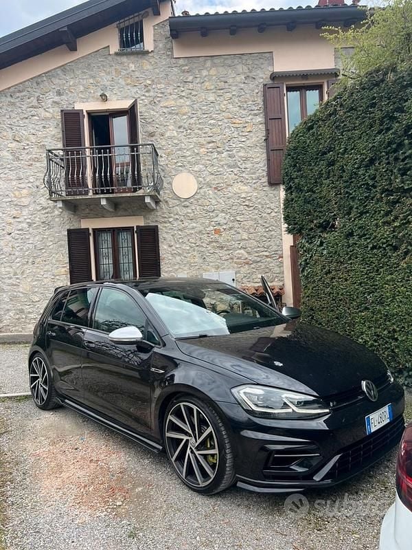 Usata VW Golf VII R 310 CV (228 kW) 2017 Nero Berlina