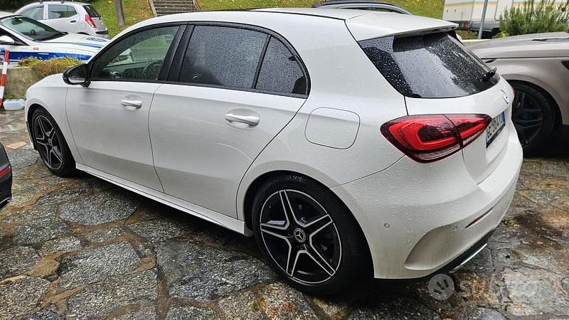 Usata Mercedes A180 Premium 136 CV (100 kW) 2020 Bianco Berlina