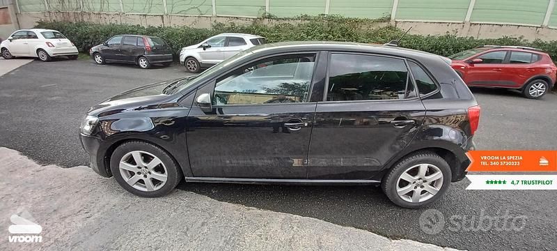 Usata VW Polo Highline 90 CV (66 kW) 2014 Nero Berlina