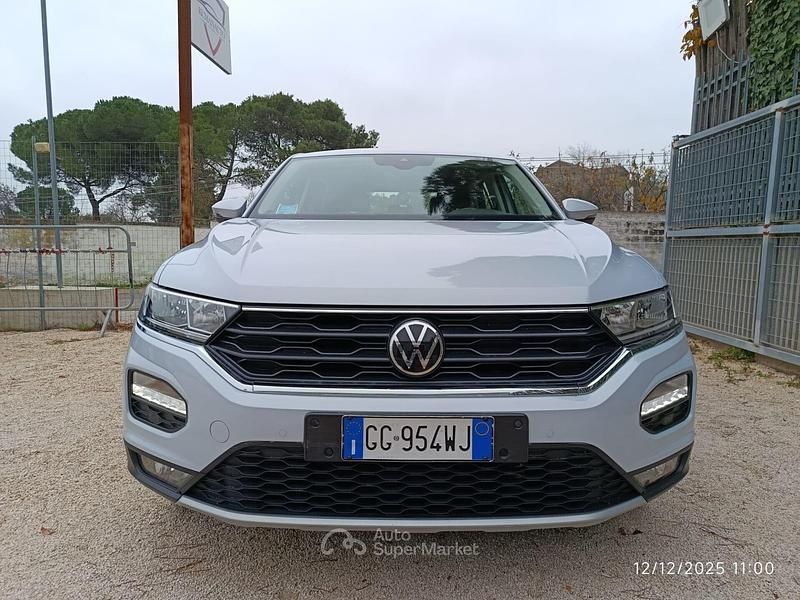 Usata VW T-Roc Style 110 CV (80 kW) 2021 Bianco SUV