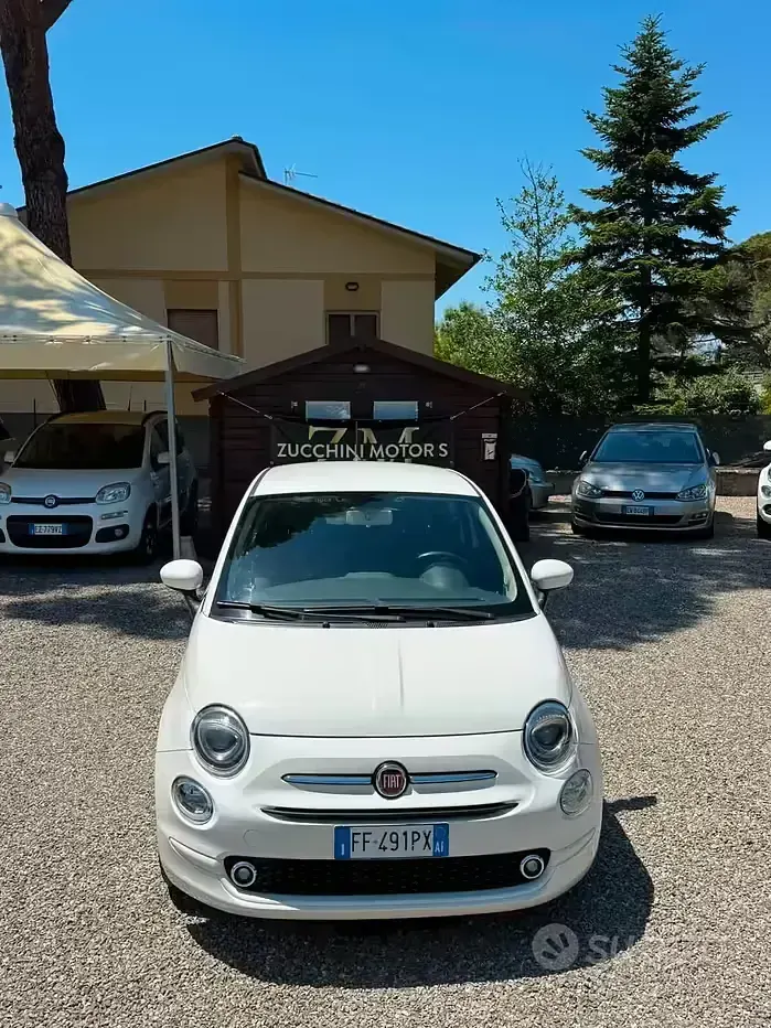 Usata Fiat 500 Pop 69 CV (50 kW) 2016 Bianco Utilitaria
