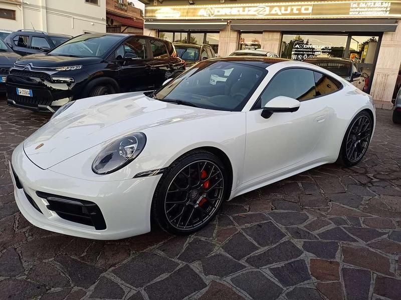 Usata Porsche 911 Carrera 4S Sport 450 CV (330 kW) 2021 Bianco Coupé
