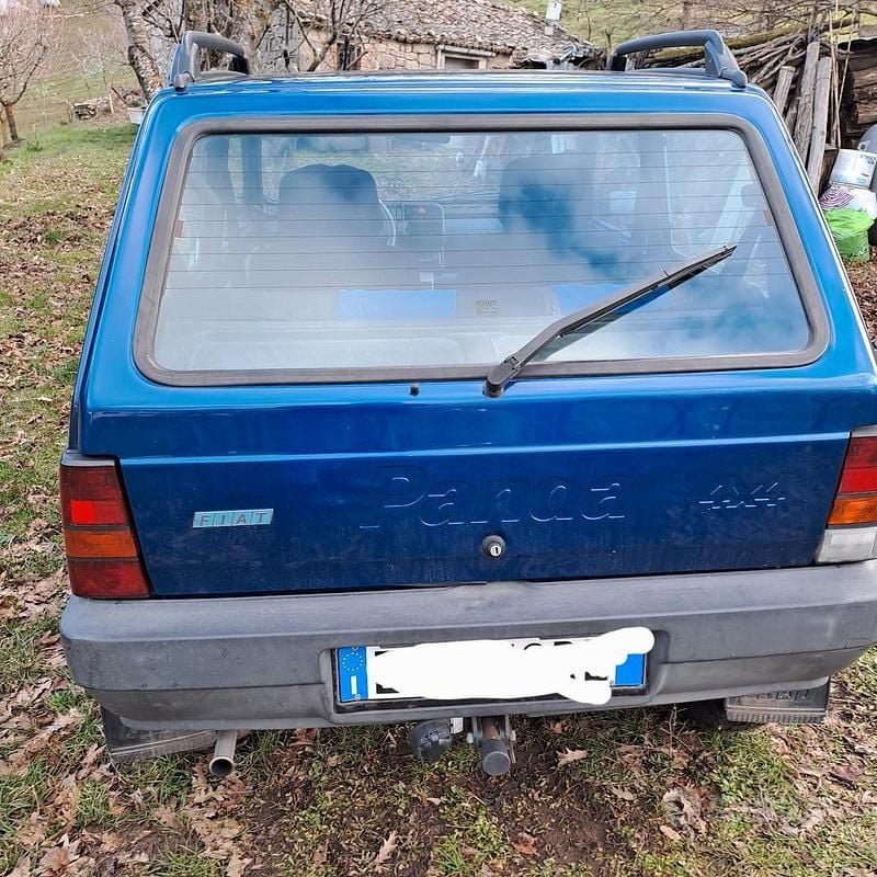 Usata Fiat Panda 4x4 Trekking 45 CV (33 kW) 2004 Blu Utilitaria