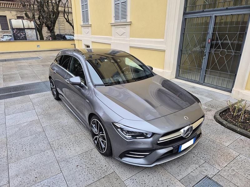 Usata Mercedes CLA35 AMG Shooting Brake AMG 306 CV (225 kW) 2021 Grigio Station wagon