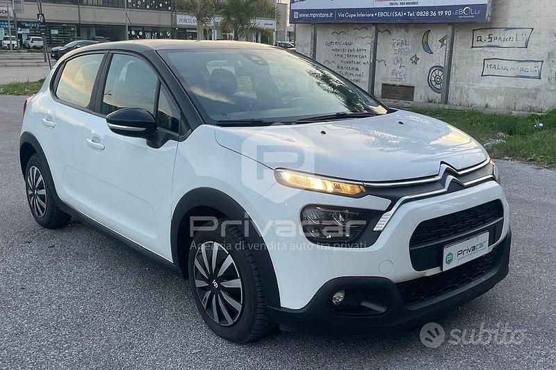 Usata Citroën C3 101 CV (74 kW) 2021 Bianco Utilitaria