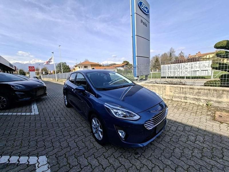 Usata Ford Fiesta Titanium 125 CV (91 kW) 2021 Blu Utilitaria