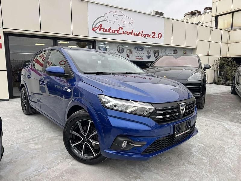 Usata Dacia Sandero Comfort 91 CV (66 kW) 2021 Blu/azzurro Berlina
