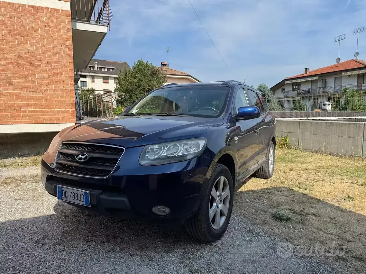 Usata Hyundai Santa Fe 155 CV (114 kW) 2007 Bluazzurro SUV