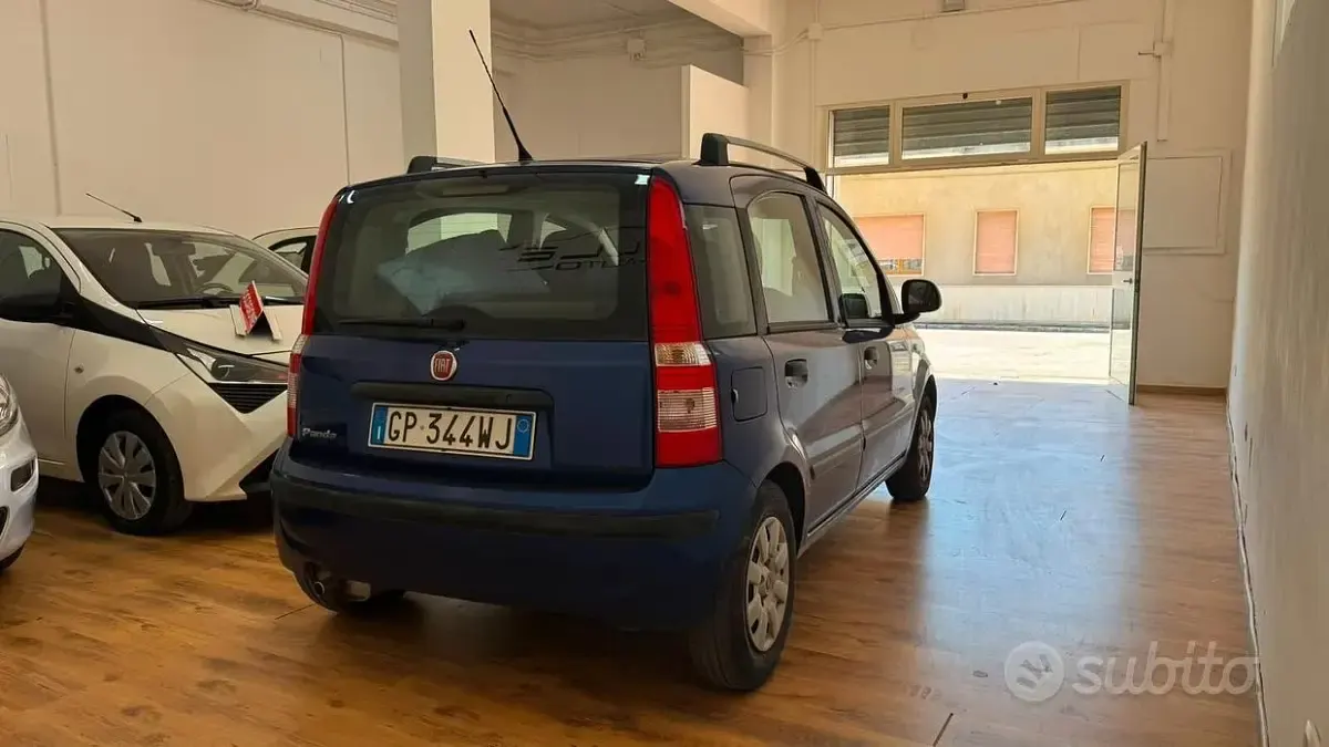 Usata Fiat Panda Dynamic 60 CV (44 kW) 2008 Bluazzurro Utilitaria