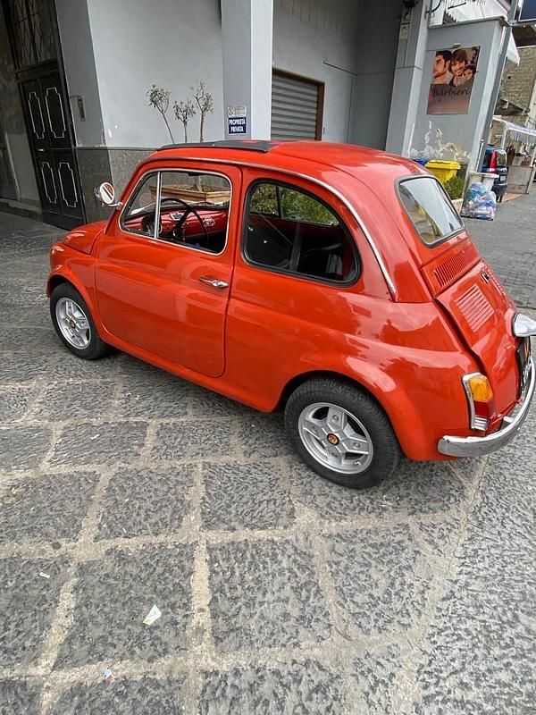 Usata Fiat 500 1970 Rosso Utilitaria