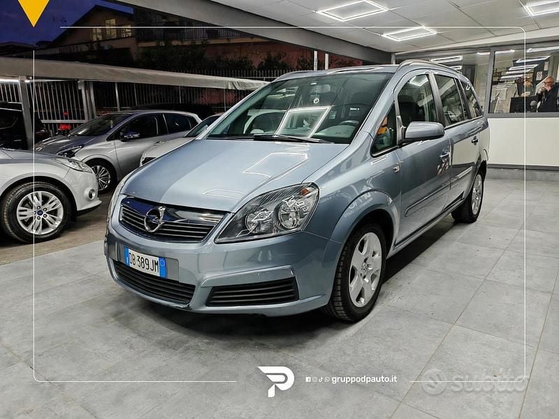 Usata Opel Zafira Enjoy 120 CV (88 kW) 2006 Blu Monovolume