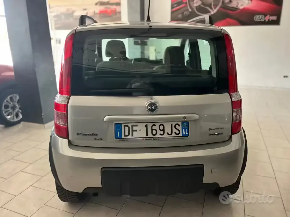Usata Fiat Panda 4x4 Climbing 69 CV (50 kW) 2007 Grigio Utilitaria
