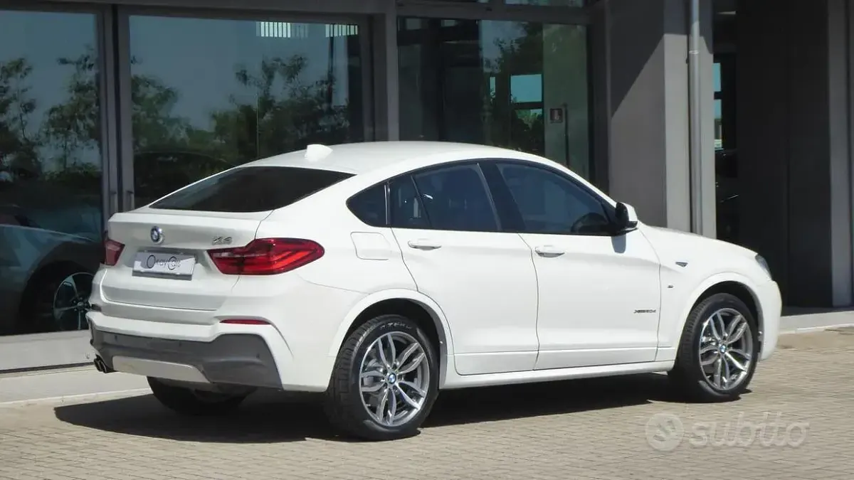 Usata BMW X4 M Sport 258 CV (189 kW) 2016 Bianco SUV