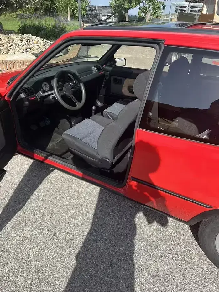 Usata Peugeot 205 83 CV (61 kW) 1992 Rosso Berlina