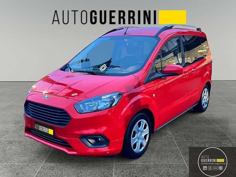 Usata Ford Tourneo Courier 101 CV (74 kW) 2019 Rosso Monovolume