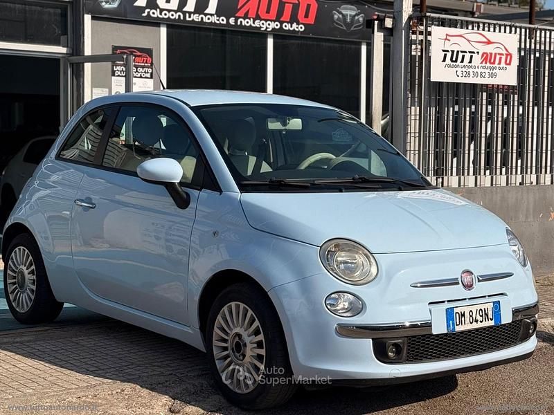 Usata Fiat 500 75 CV (55 kW) 2008 Blu Berlina