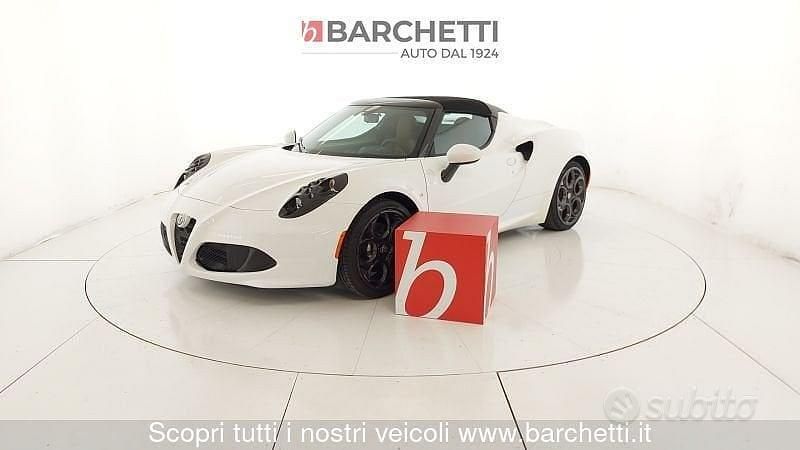 Bianco Usata 2019 Alfa Romeo 4C Cabrio | 120.000 € - Immagine 1/4
