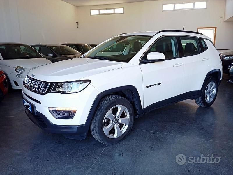 Usata Jeep Compass Longitude 119 CV (87 kW) 2018 Bianco SUV