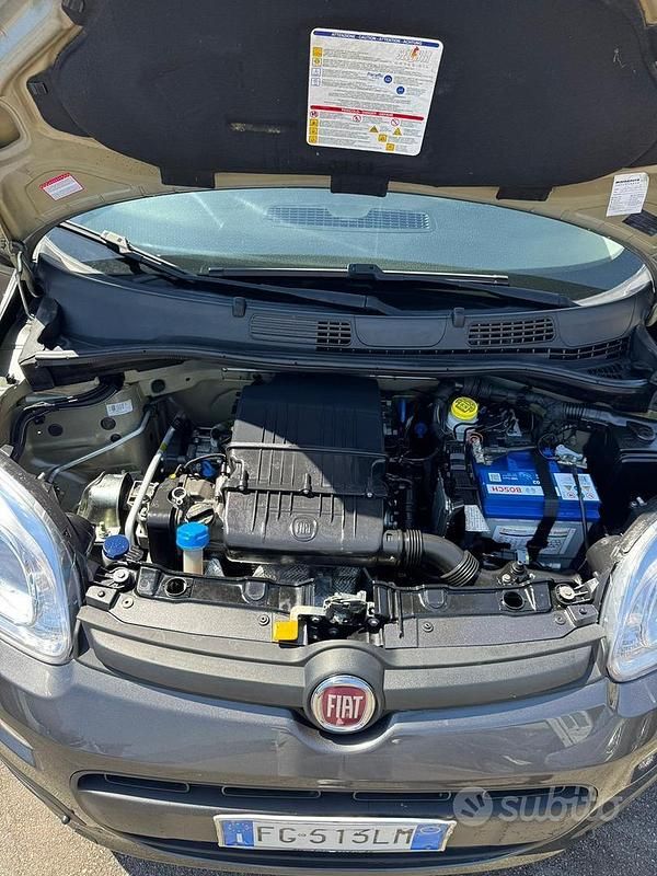 Usata Fiat Panda 69 CV (50 kW) 2016 Grigio Utilitaria