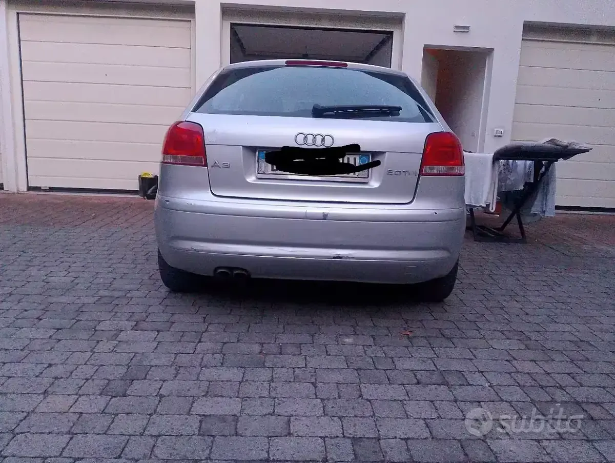 Usata Audi A3 105 CV (77 kW) 2007 Grigio Utilitaria