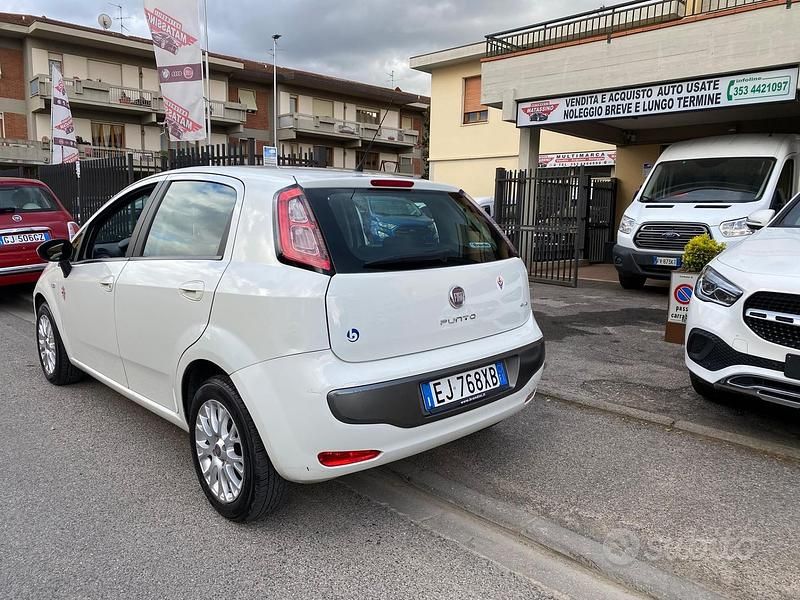 Usata Fiat Punto Evo Active 69 CV (50 kW) 2011 Bianco Utilitaria
