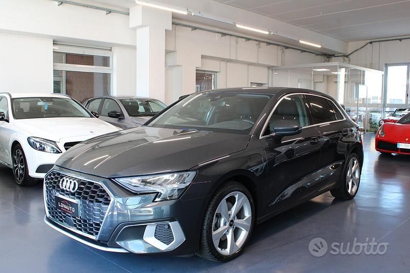 Usata Audi A3 Advanced 204 CV (150 kW) 2022 Grigio Berlina