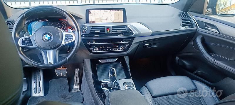 Usata BMW X3 M Sport 190 CV (139 kW) 2020 Nero SUV